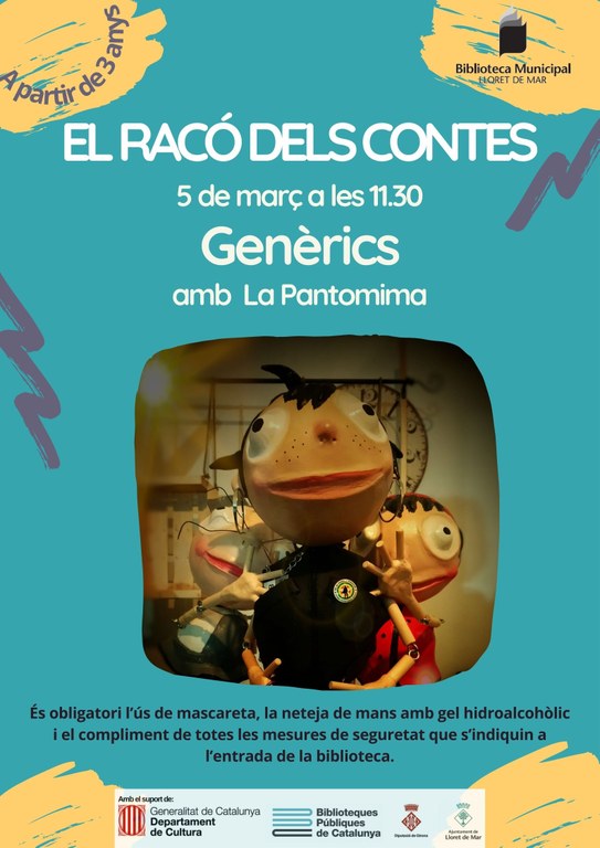 El Racó dels contes. Genèrics