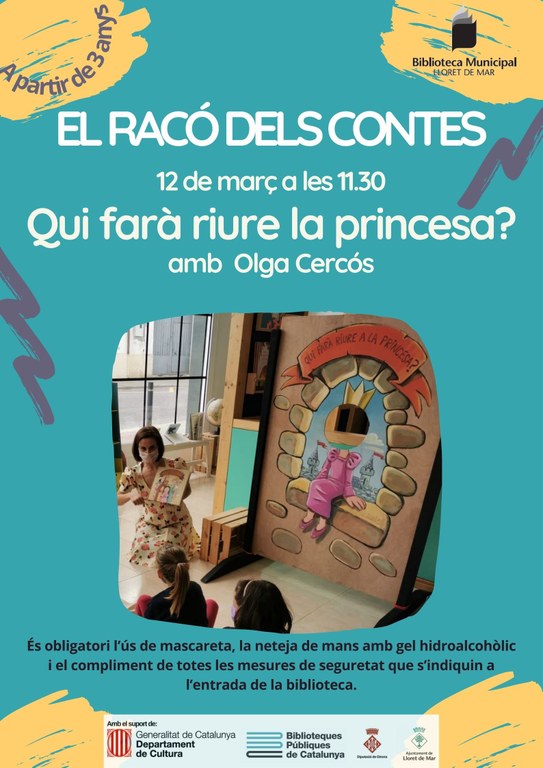 El Racó dels contes. Qui farà riure a la princesa?