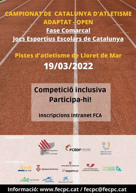 Campionat de Catalunya d´atletisme adaptat