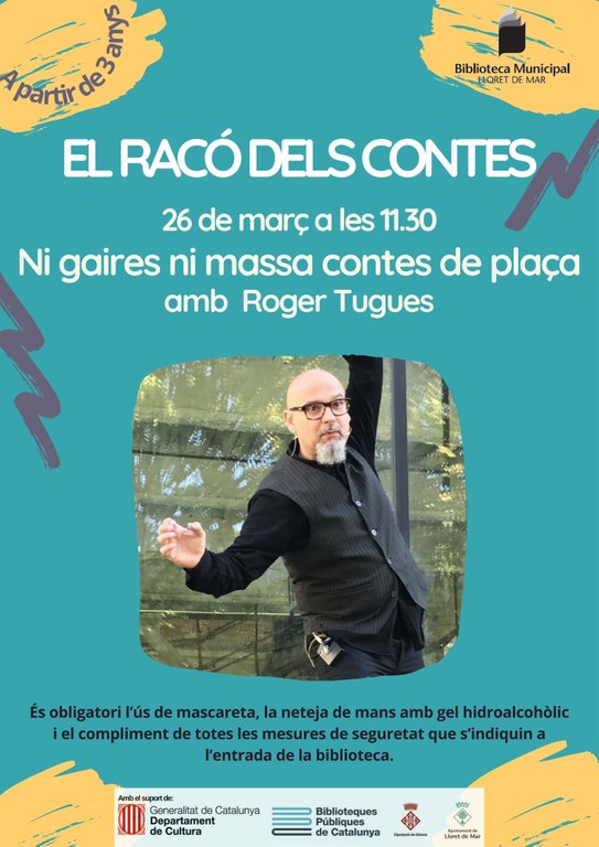 El Racó dels Contes.  Ni gaires ni massa  contes de plaça