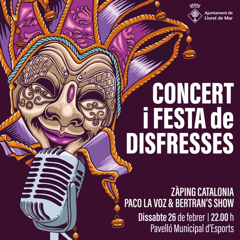 Concert i festa de disfresses