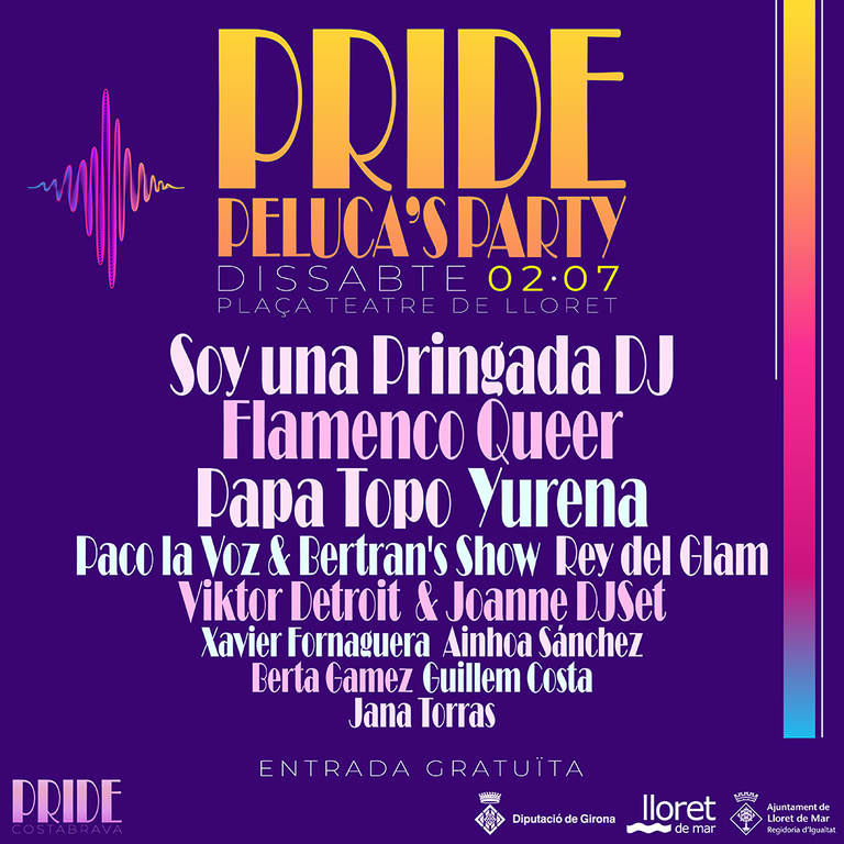 Primera edició del Pride Costa Brava a Lloret de Mar