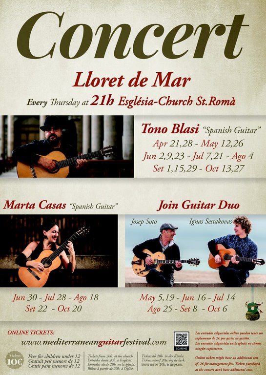 Concert de Guitarra Espanyola Concierto de Aranjuez