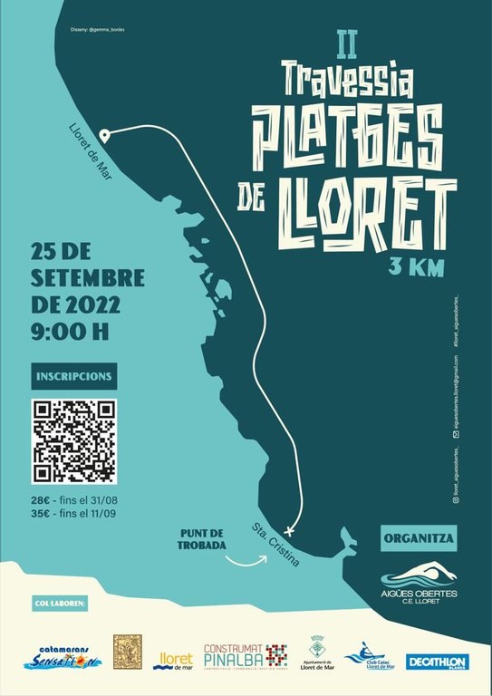 Travessia les platges de Lloret