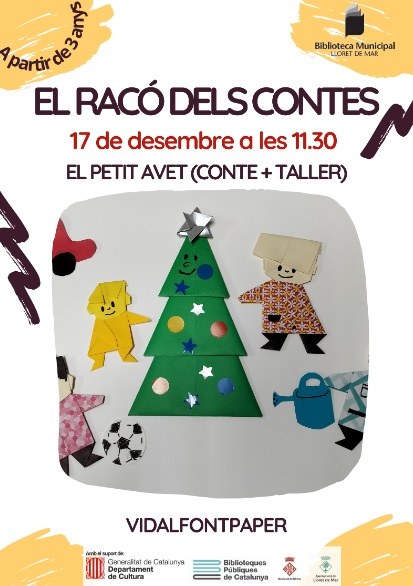 El Racó dels Contes. El petit avet (conte+taller)