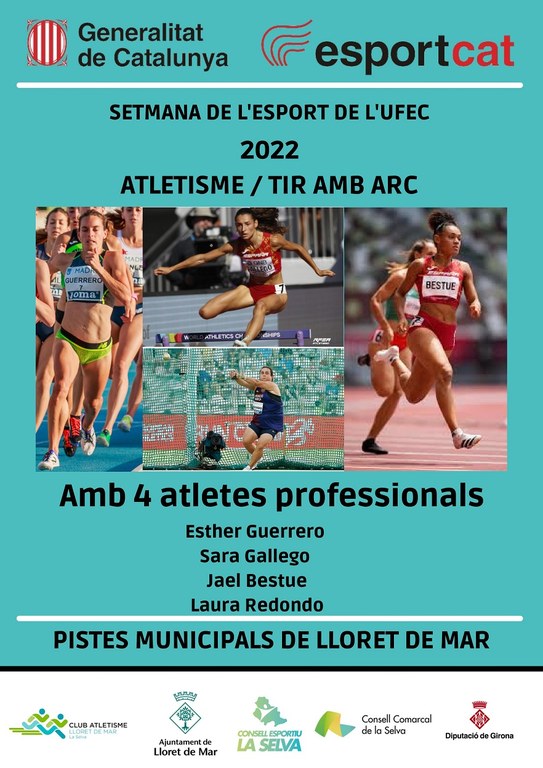 Jornada escolar d´atletisme i tir amb arc