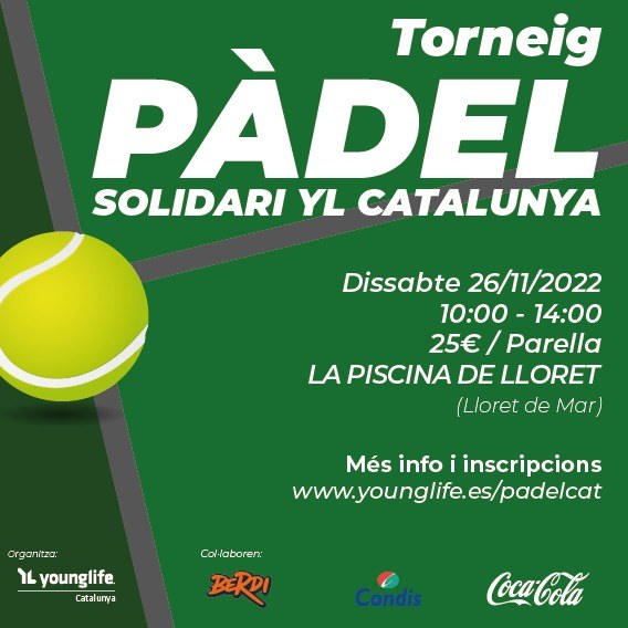 TORNEIG PADEL SOLIDARI YL CATALUNYA