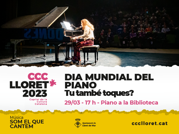 Dia Mundial del Piano. Tu també toques?