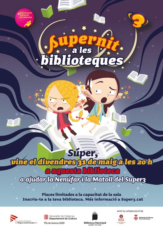 Supernit a les biblioteques