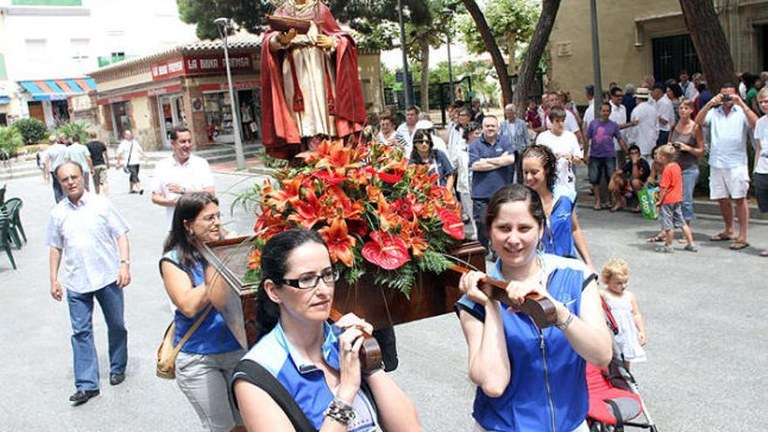 Diada de Sant Elm. Missa de la Confraria de Sant Elm