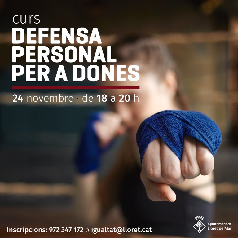 Curs de defensa personal per a dones