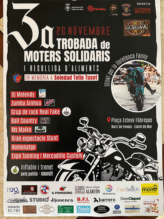 III Trobada de Moters Solidaris i Recollida d'Aliments 