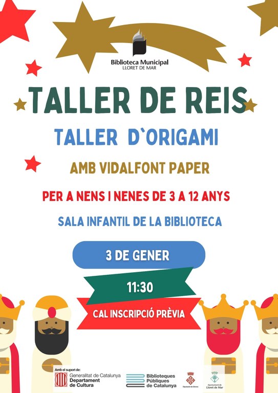 Taller de Reis. Taller d'origami