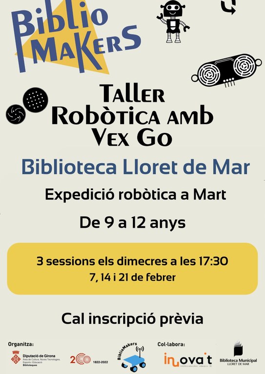 Taller Bibliomakers, Expedició robòtica a Mart