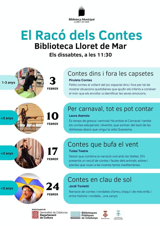 El Racó dels contes +3 anys. Contes que bufa el vent.