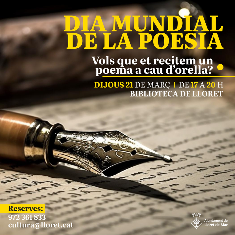 Dia Mundial de la Poesia 