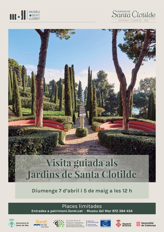 Visita guiada als Jardins de Santa Clotilde