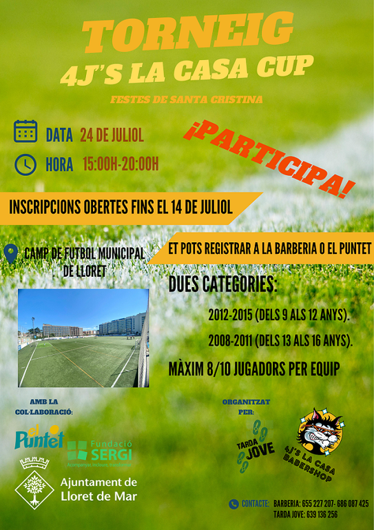 Torneig 4 J´S la casa cup