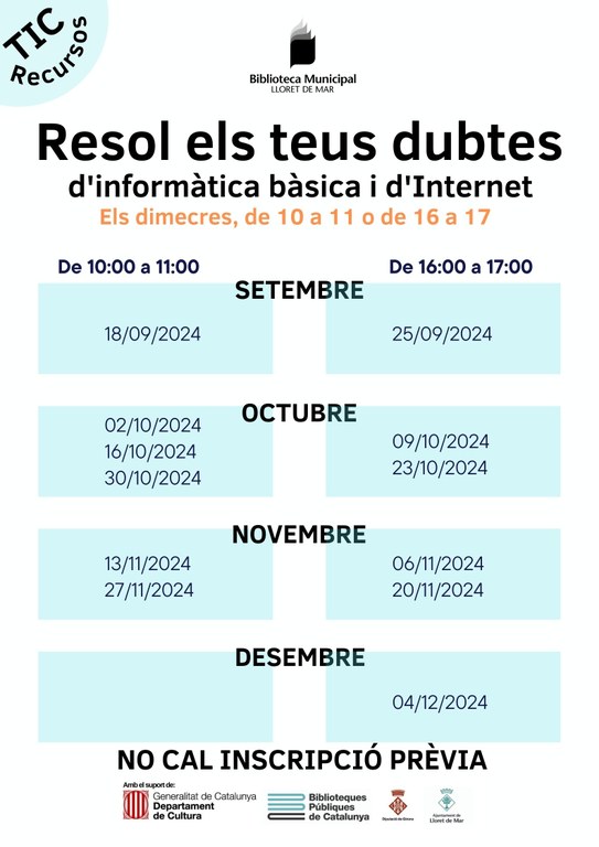 Resol els teus dubtes