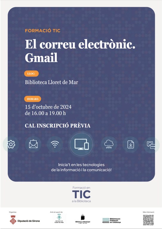 Taller TiC: El correu electrònic: Gmail