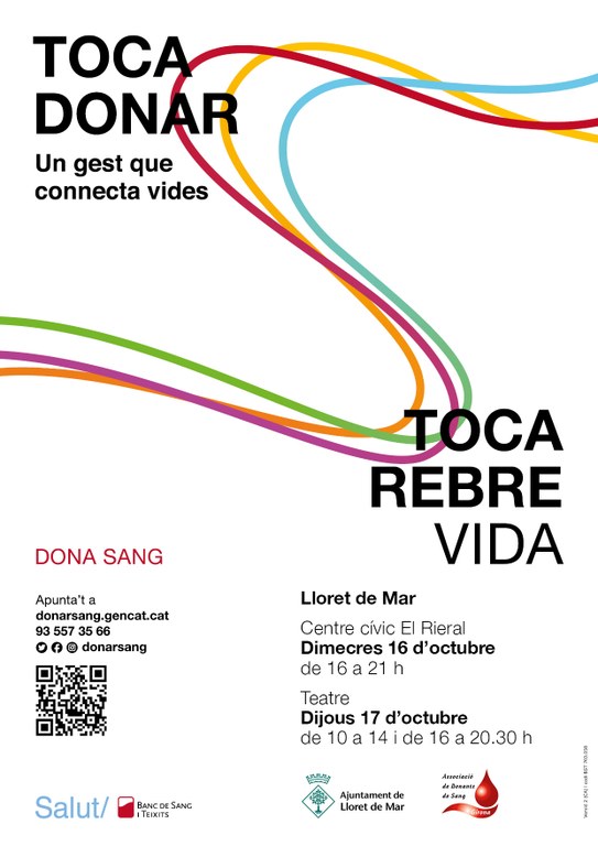 Campanya Donació de  Sang Teatre de Lloret