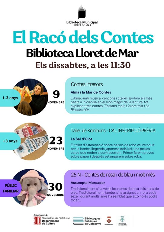 El Racó dels Contes. 25 N Contes de rosa i de blau i molt més