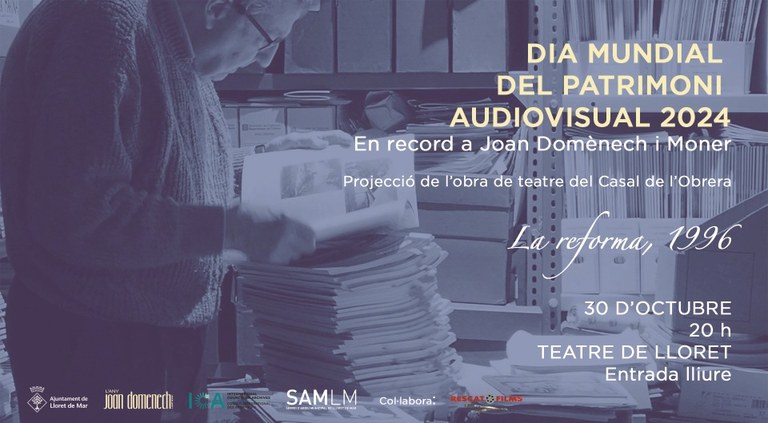 Dia Mundial del Patrimoni Audiovisual 2024