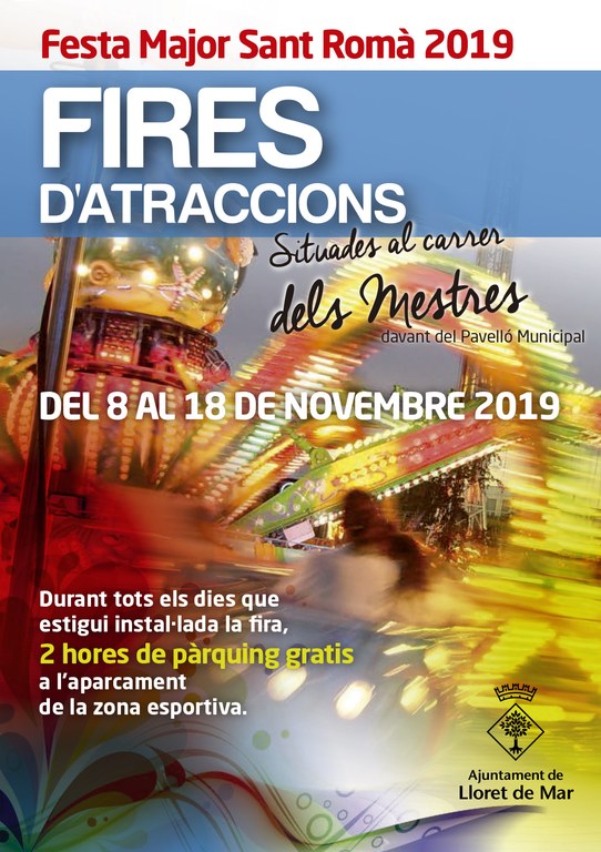 Fira d'atraccions de Sant Romà