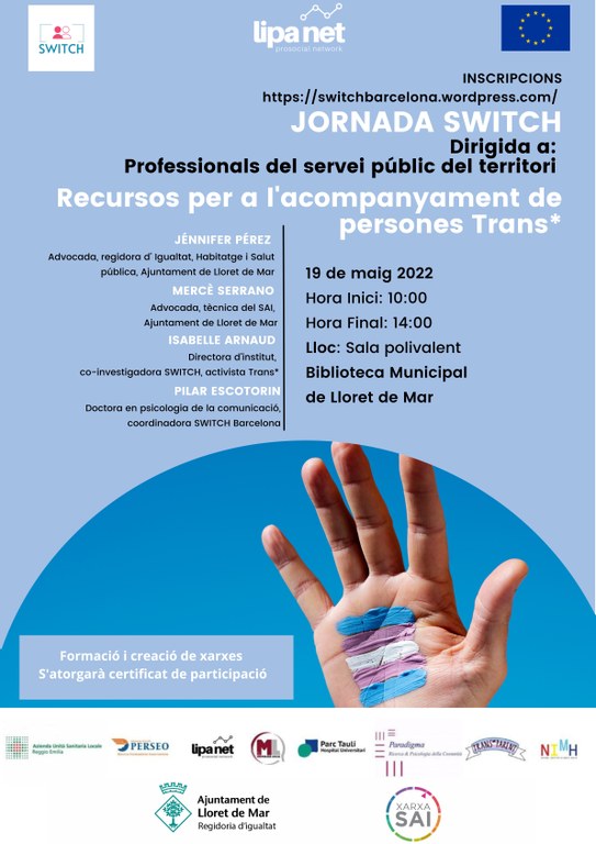 Jornada SWITCH: Recursos per a l'acompanyament de les persones Trans*