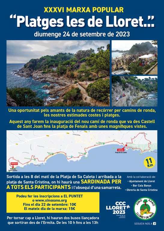 Marxa popular "Platges les de Lloret"