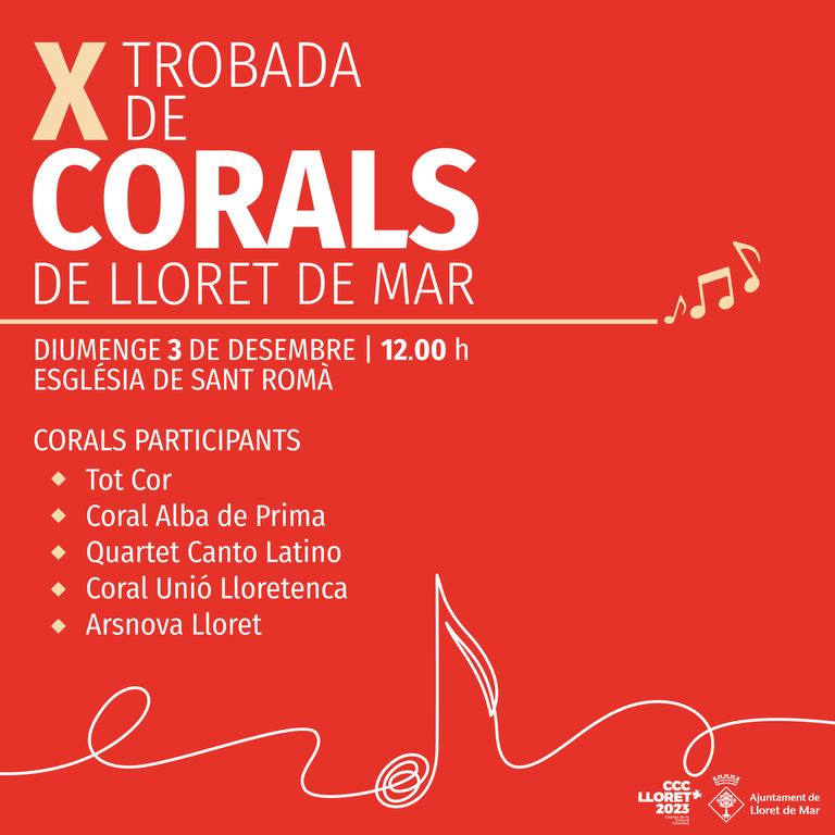 X Trobada de Corals