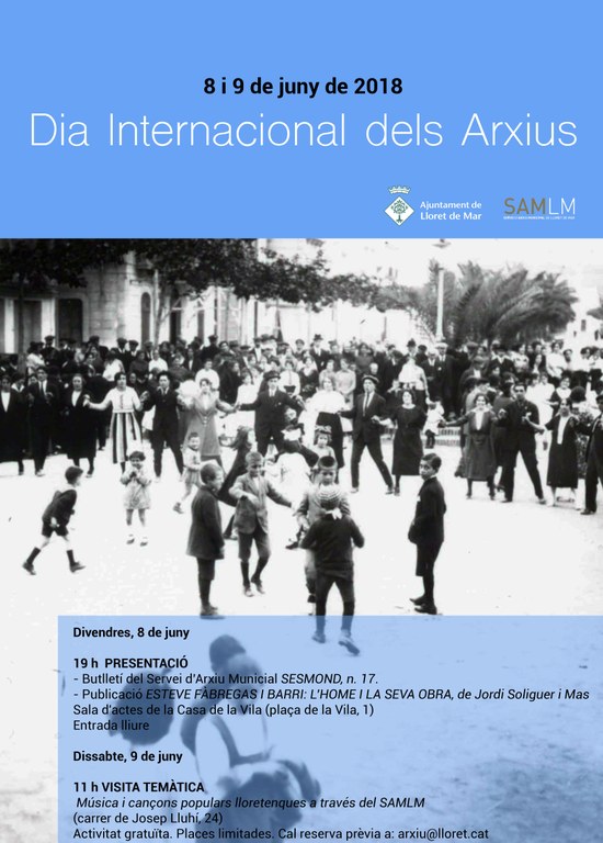 Dia Internacional dels Arxius 2018