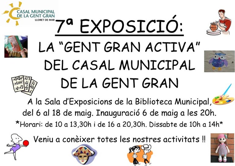 7a exposició "La Gent Gran Activa"