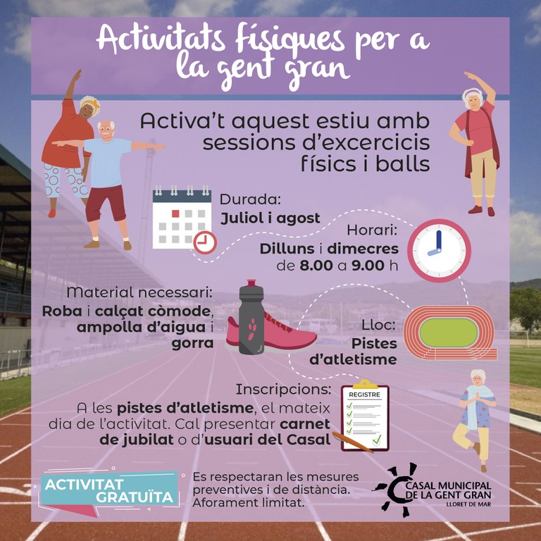 INICI CURS D'ESTIU D'ACTIVITATS FÍSIQUES I BALLS