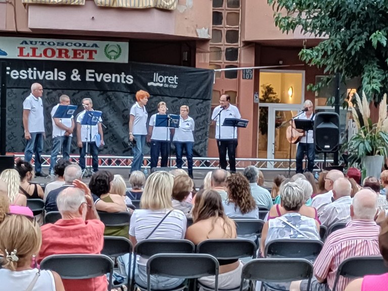 Concert del grup d'havaneres Es Vano del Casal al Molí