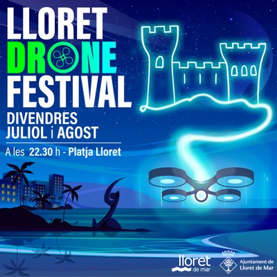 Cartell Lloret Drone Festival