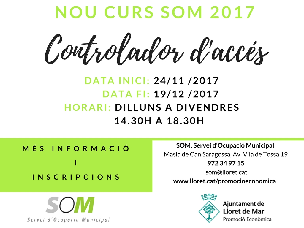 Control acces 2on SEM 2017