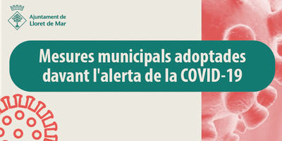 Mesures municipals adoptades davant l'alerta del COVID-19